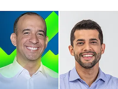 Em Brasília, Paulo Alexandre. Na Assembleia de SP, Caio França