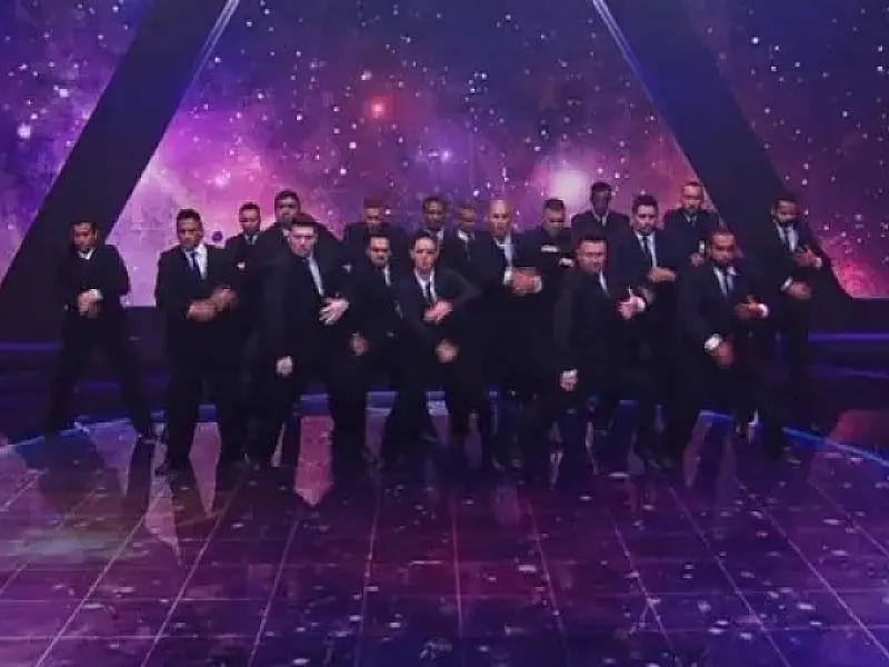 Grupo santista fatura prêmio no programa do Faustão