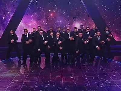 Grupo santista fatura prêmio no programa do Faustão
