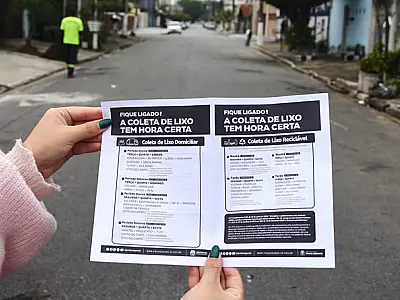 Praia Grande/SP orienta moradores sobre árvores nas calçadas e descarte correto de lixo