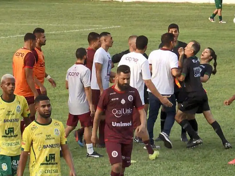 TJD-ES pune técnico com 200 dias de suspensão por agressão à árbitra