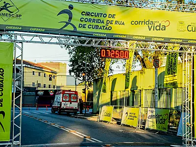 7ª etapa do Circuito de Rua de Cubatão terá novas inscrições grátis