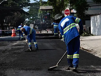 Programa de pavimentação Respeito à Vida em Santos inicia com obras no Embaré dia 13