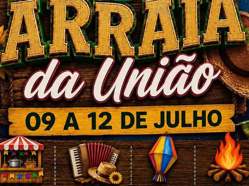 Arraiá da União promove concurso junino a partir de quinta-feira