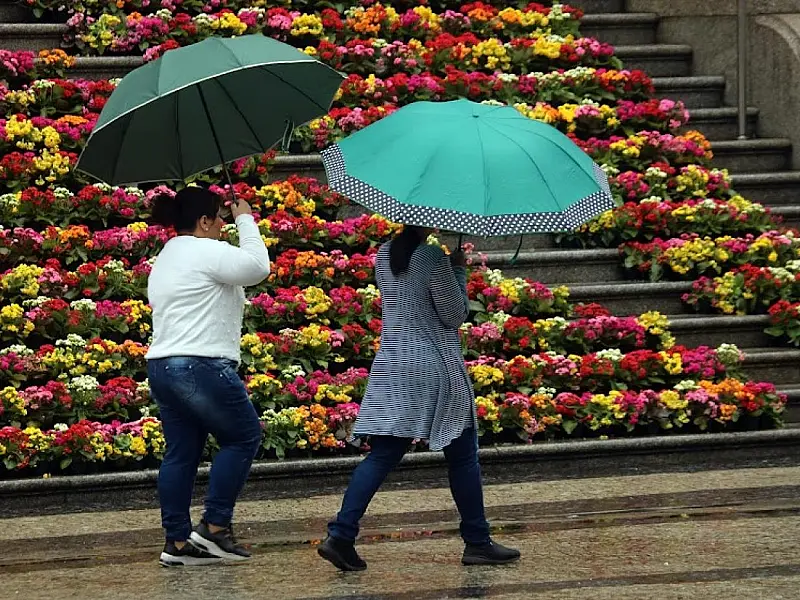 Defesa Civil alerta para chuvas fortes entre hoje e amanhã