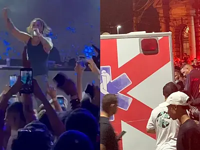 Veja o vídeo: tiroteio provoca pânico e correria em show do rapper Matuê em Santos