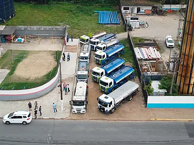 Prefeitura de Bertioga disponibiliza tendas para atender população afetada por falta d'água