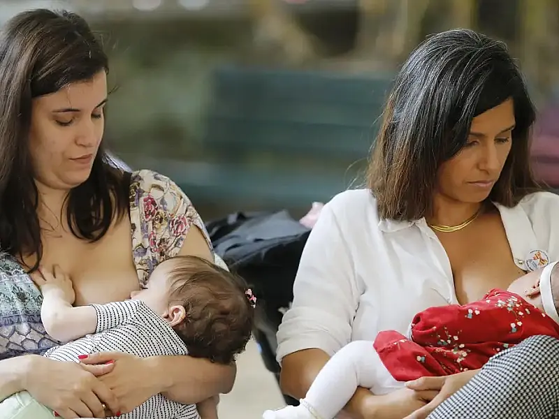 OMS e Unicef promovem campanha mundial de amamentação