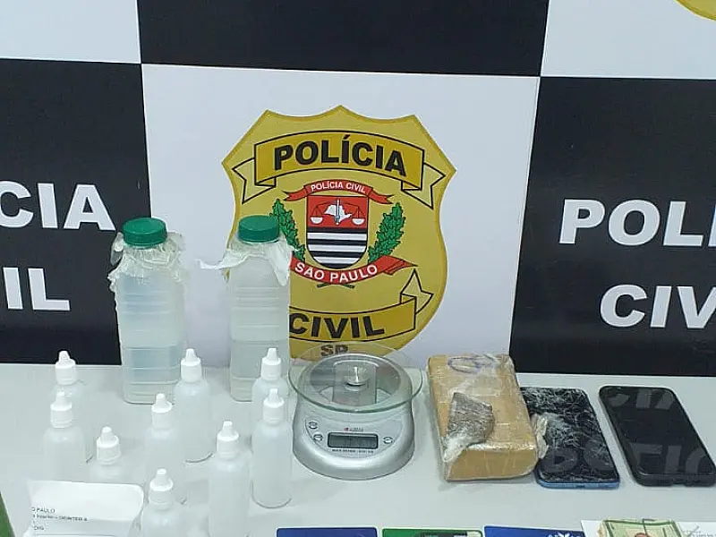Polícia Civil prende homem com tijolo de maconha em residência e é preso em flagrante