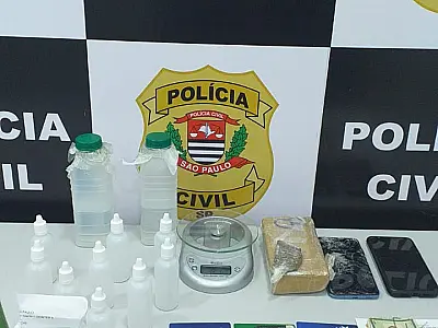 Polícia Civil prende homem com tijolo de maconha em residência e é preso em flagrante