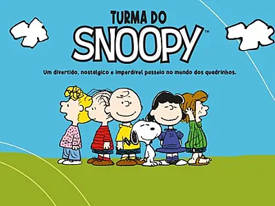 Para animar as férias escolares, Miramar Shopping recebe a turma do Snoopy, em Julho