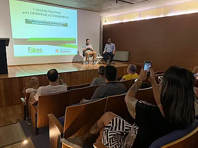 Santos realiza 1ª edição de ciclo de palestras voltadas para o esporte de alto rendimento