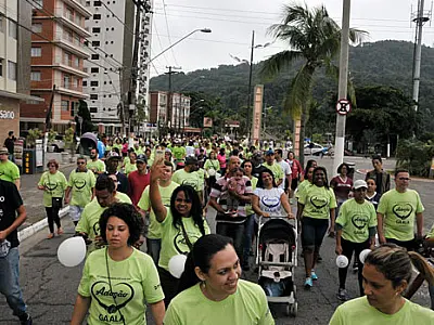 Cidade de Praia Grande recebe a Nona Caminhada da Adoção do Gaala