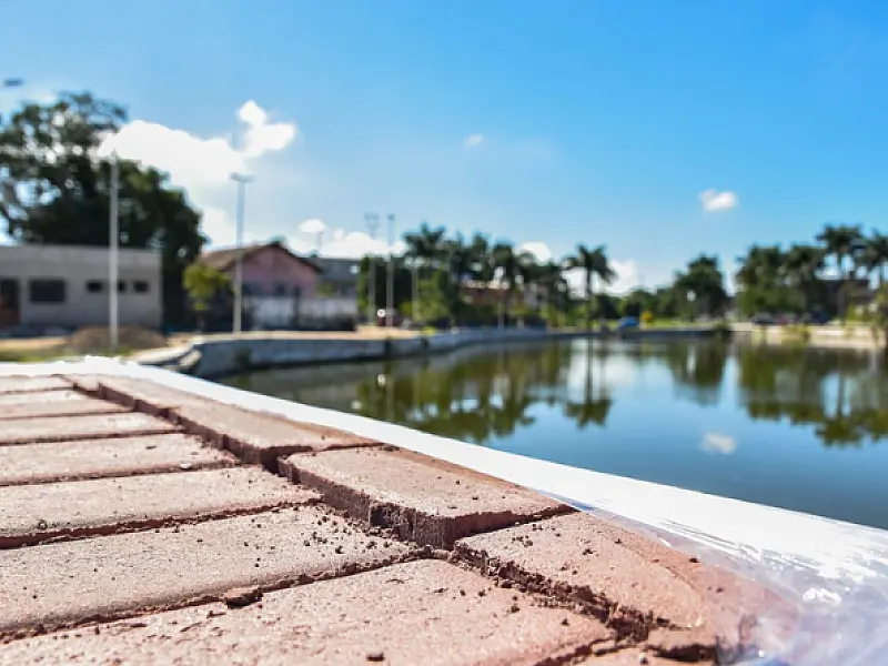 Revitalização da Lagoa do Quarentenário reforça investimentos na Área Continental de São Vicente