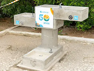 Guarujá terá bebedouro público na Praça dos Expedicionários