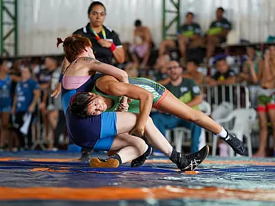 Santos fatura 11 medalhas no wrestling no primeiro dia dos Jogos Abertos do Interior
