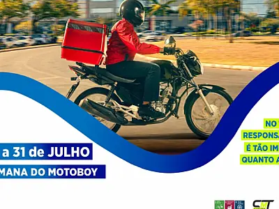 Semana do Motoboy reforça conscientização sobre segurança viária em Cubatão
