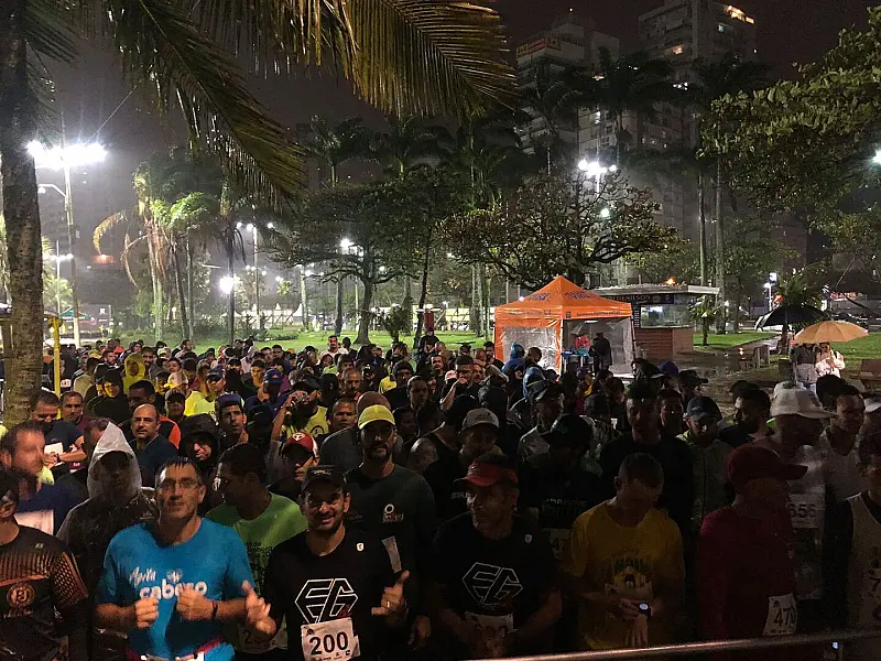 Corrida noturna "Santos By Night" acontece nesta sexta feira (10)
