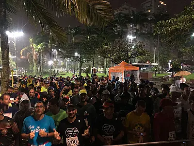 Corrida noturna "Santos By Night" acontece nesta sexta feira (10)