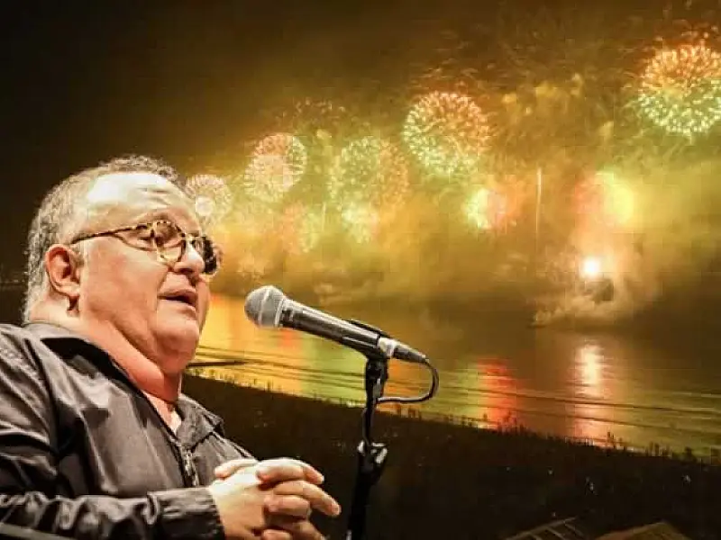 Réveillon em Santos terá show pirotécnico inédito, Guilherme Arantes e muitas atrações