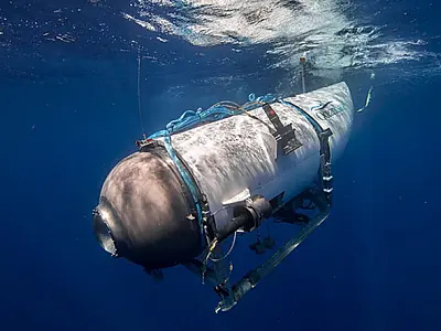 Guarda Costeira encontra destroços na área de buscas pelo submarino Titan