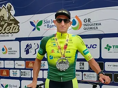 Ciclista de Santos vence competição 14ª Volta Ciclística de Brusque