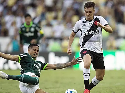 Palmeiras arranca empate com o Vasco em jogo movimentado