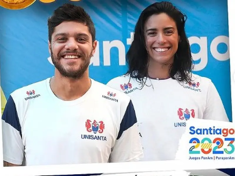 Nadadores da Unisanta se classificam para finais dos Jogos Pan-Americanos de Santiago, no Chile