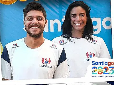 Nadadores da Unisanta se classificam para finais dos Jogos Pan-Americanos de Santiago, no Chile