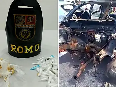 Desmanche de veículos é descoberto no Beco da Paz, em Praia Grande