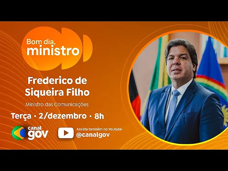 Frederico de Siqueira Filho destaca avanços do 5G e da conectividade em escolas no Bom Dia, Ministro