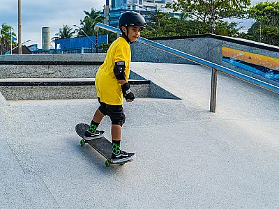 Bertioga tem vagas gratuitas para aulas de skate