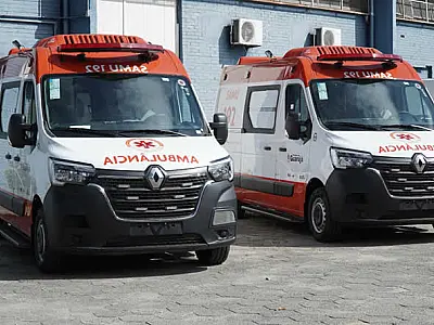 Guarujá recebe duas novas ambulâncias do Samu do Governo Federal