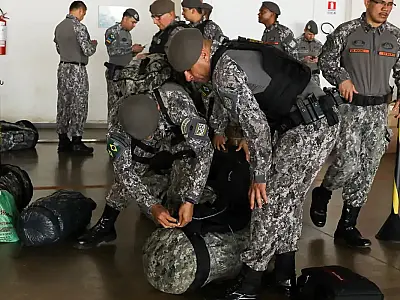 Força Nacional é enviada ao RS para ajudar no resgate de vítimas