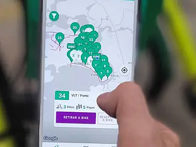 Bicicletas compartilhadas de Santos serão gratuitas nesta segunda