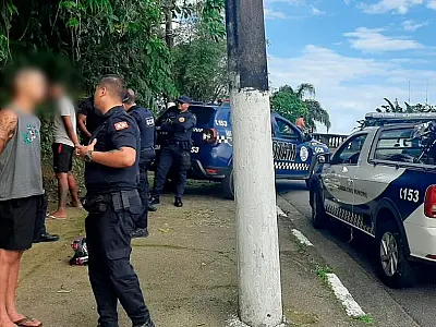 GCM intensifica patrulhamento e detém menores com motocicleta com placa adulterada