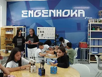 Projeto educacional de robótica é apresentado nesta terça em escola do Guarujá