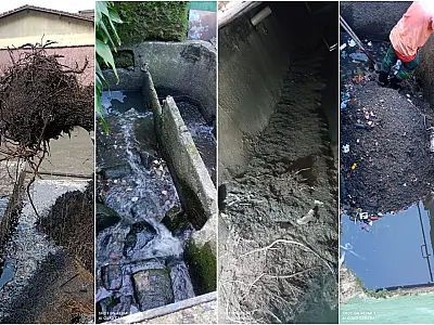 Limpeza em rede de drenagem remove 43 toneladas de resíduos na Zona Noroeste de Santos