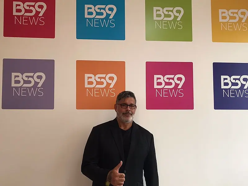Deputado Federal Alexandre Frota visita a redação do Portal BS9