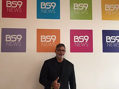 Deputado Federal Alexandre Frota visita a redação do Portal BS9