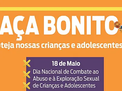 'Maio Laranja': Secretaria de Assistência Social promove diversas atividades alusivas ao mês