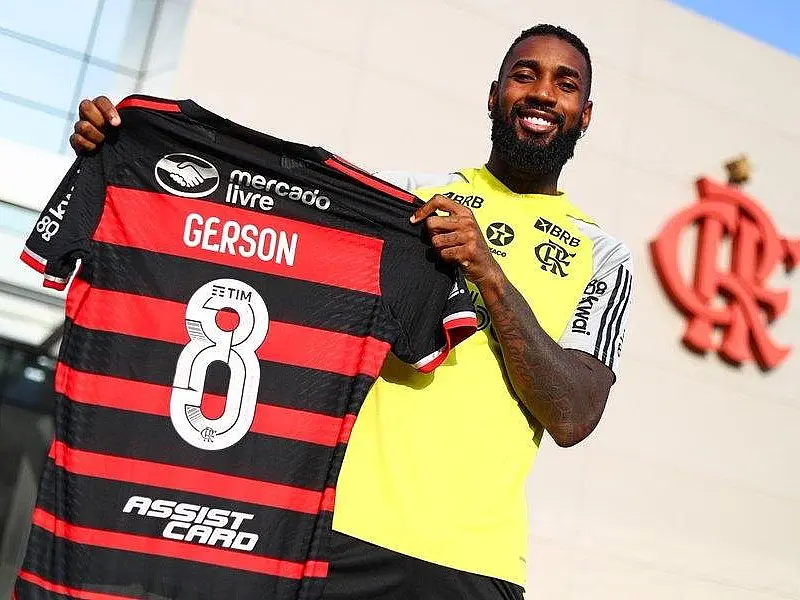 O que Gerson tem feito no CT do Flamengo enquanto se recupera da cirurgia