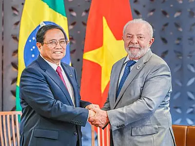 Após 15 anos, primeiro-ministro do Vietnã visita o Brasil