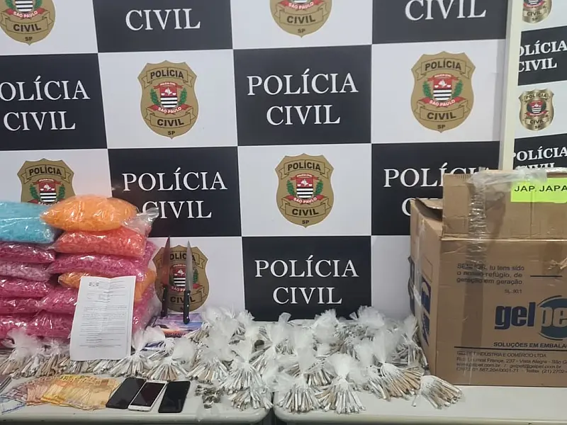 Polícia Civil prende em flagrante suspeito de tráfico de drogas em Guarujá