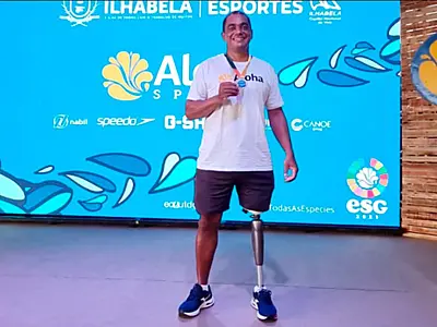 Canoísta de Praia Grande vence etapa de Ilha Bela da Copa Brasil