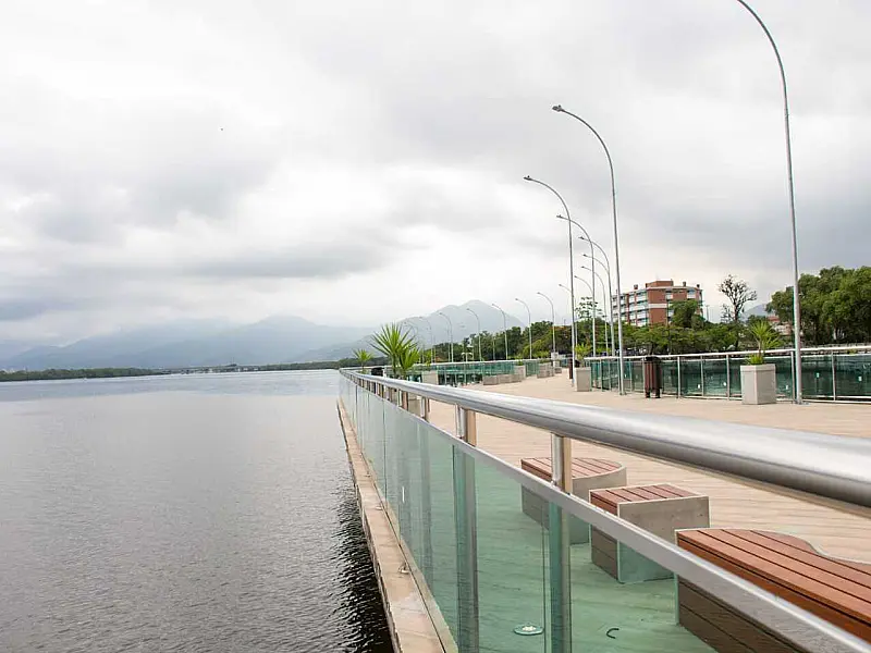 Píer do Jardim Casqueiro será inaugurado dia 31 de dezembro