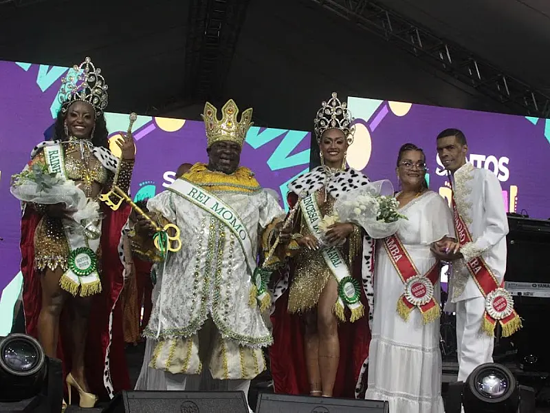 Santos: Cidade conhecerá a nova corte carnavalesca para o carnaval 2024