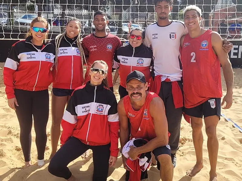 Vôlei de praia brilha e garante as primeiras vitórias nos Jogos Regionais 2023