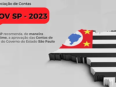TCESP recomenda de maneira unânime aprovação das contas de 2023 do Governo do Estado São Paulo