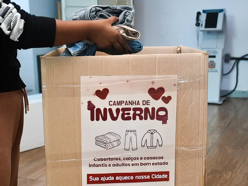 São Vicente lança Campanha de Inverno e mobiliza população para doações